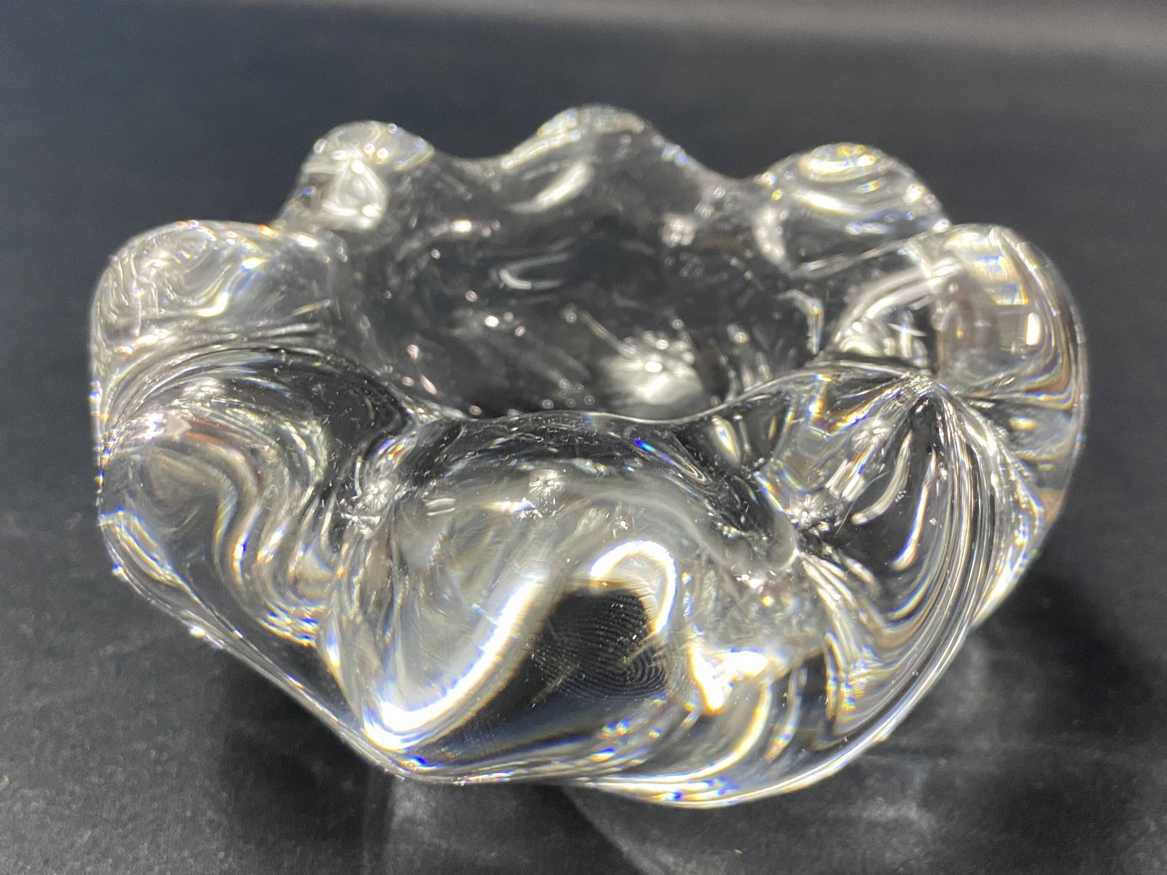 Crystal cup signed BACCARAT