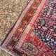 Ancient Senneh Persian rug 195x135cm handmade Herati wool Orient