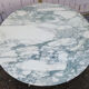 Roundtable Arabescato Roche Bobois vintage 70s