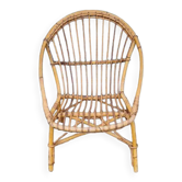 Rattan armchair 1960