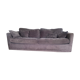 Anthracite grey velvet sofa