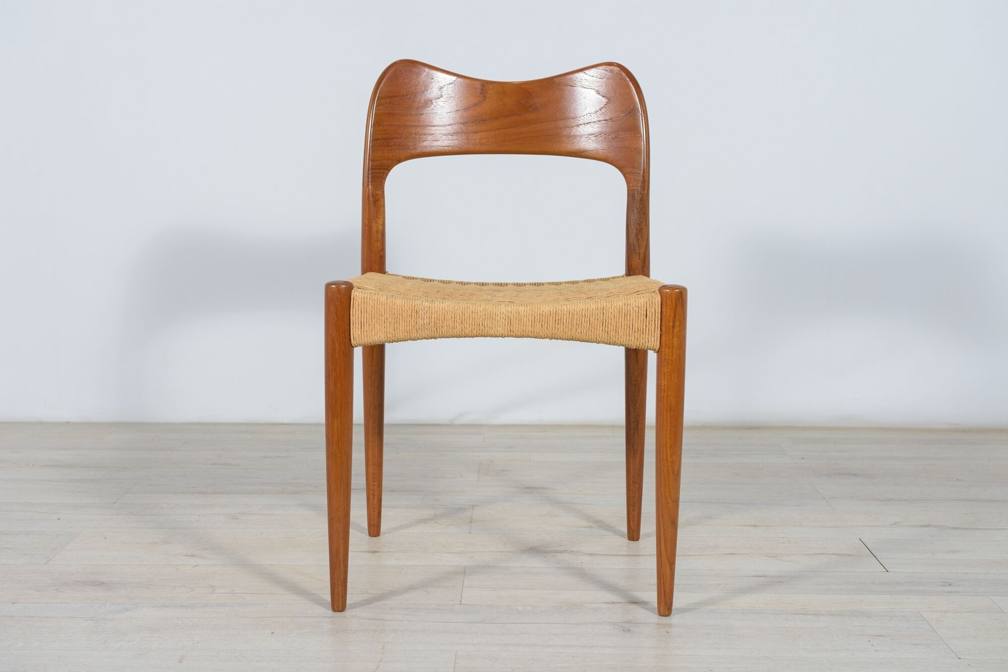Danish Dining Chairs by Arne Hovmand-Olsen for Mogens Kold, 1960s, Set of 8