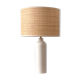 Lampe céramique et rabane