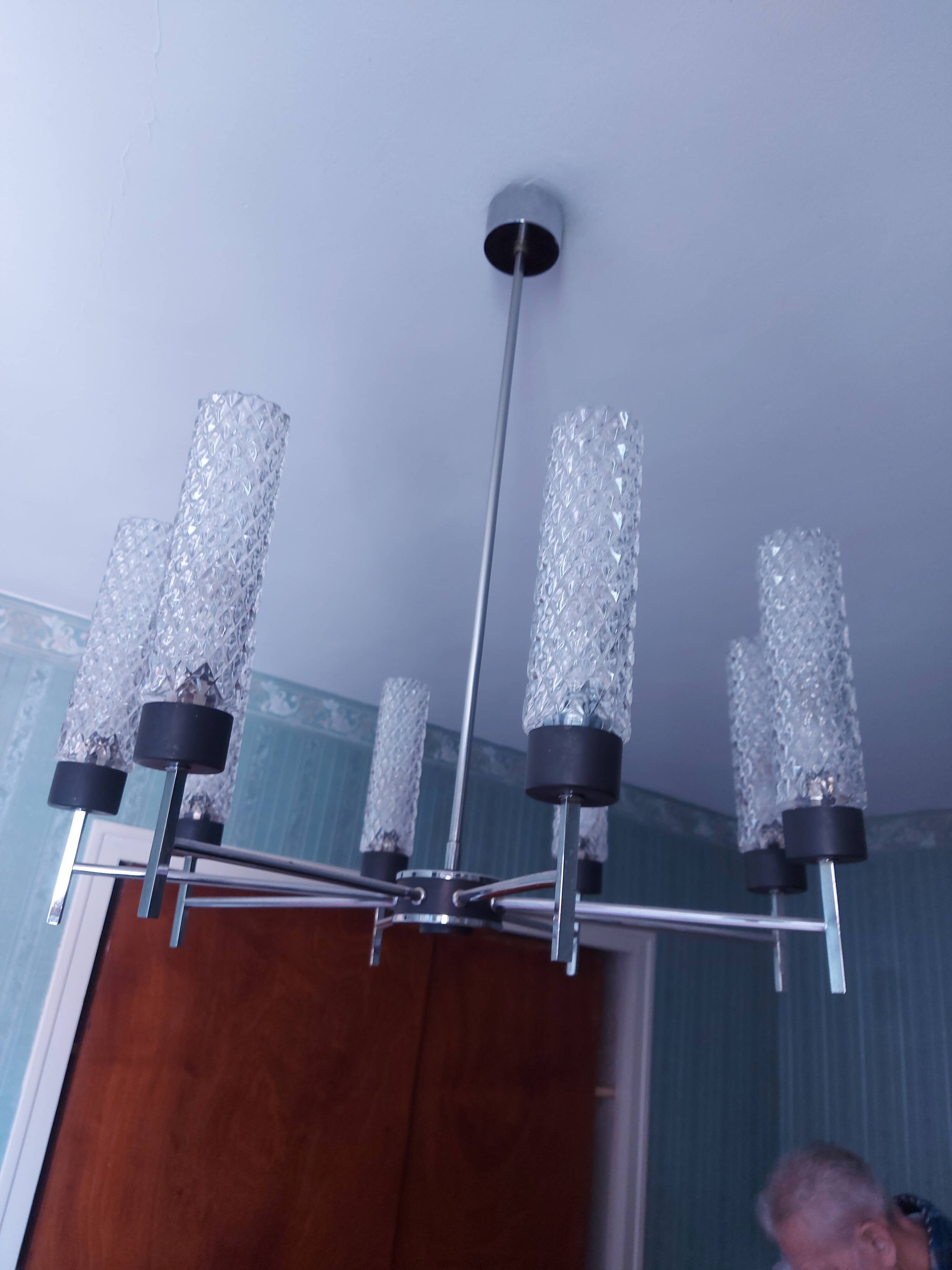 Chandelier vintage 60s