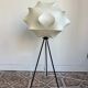 Rare cocoon tripod floor lamp