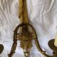 Pair of Louis XVI bronze sconces