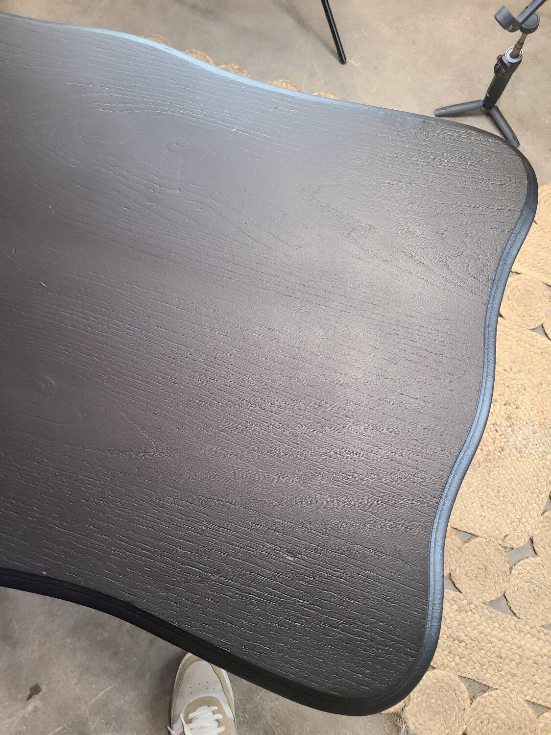 Vintage art deco table 1930 in solid wood