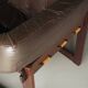 Rare pair of model MP-91 leather lounge chairs by Percival Lafer