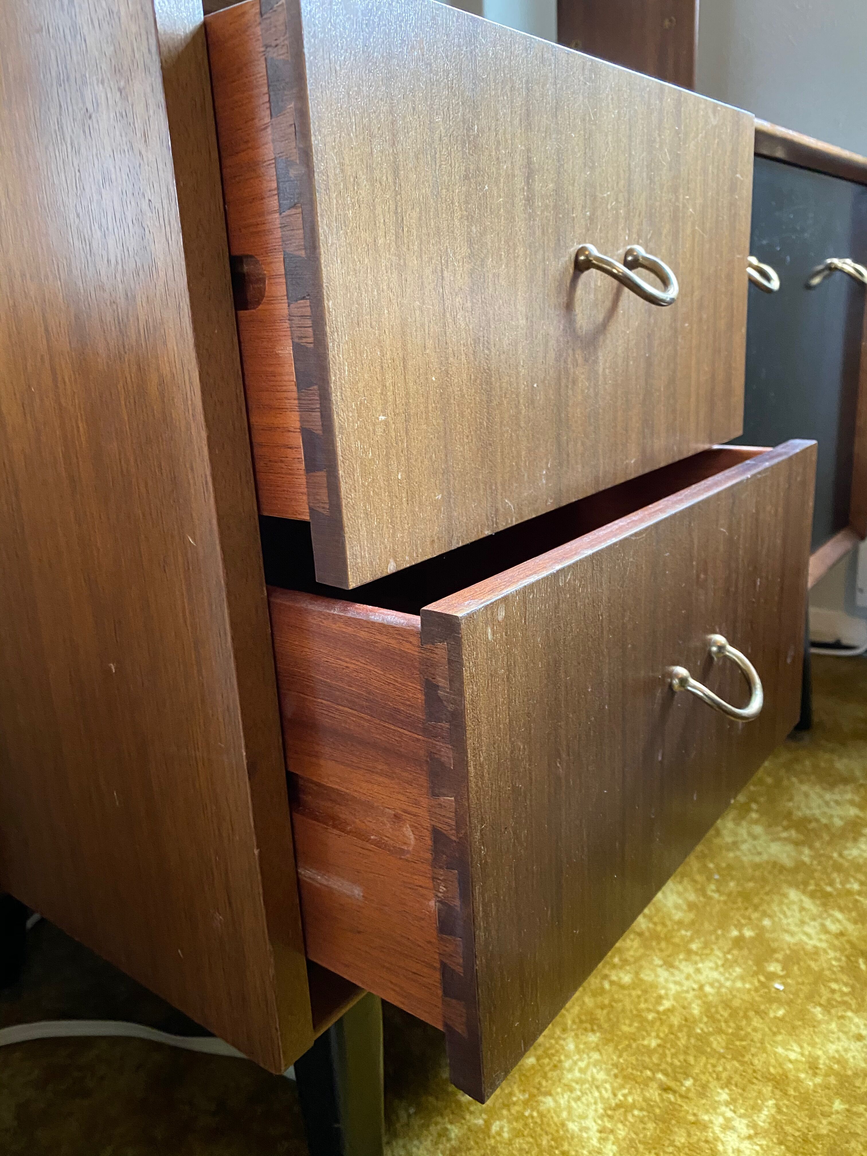 E. gomme for g-plan highboard shelving room divider