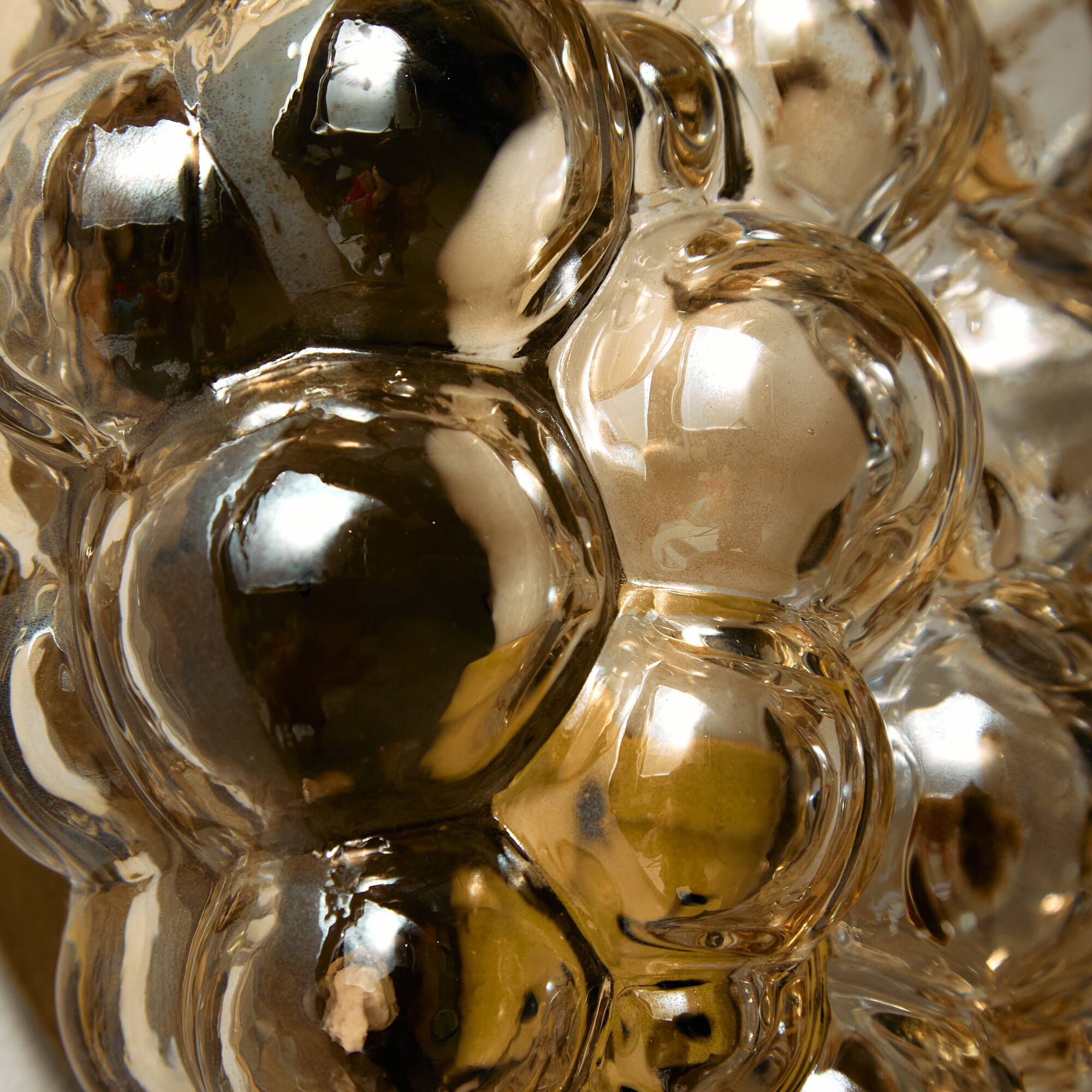 Bubble glass wall light by Helena Tynell for Limburg