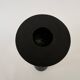 Vintage Post Modern Candle Holder In Black Metal