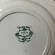 Set of 6 mismatched antique dinner plates