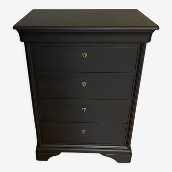 Commode noir absolu