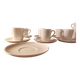 Stig Lindberg, 10 porcelain espresso cups from Gustavsberg, Scandinavian Modern.