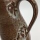 Enameled stoneware pitcher signed Roger Jacques, Stoneware from Puisaye, Nièvre - 1960s