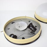 Set of five bauhaus flush mounts 1930s