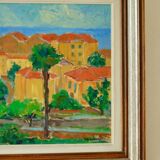 "Coastal Town" by Willy Lindeberg