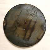 Enamelled plate of RATP bus stop