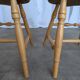 Vintage Windsor Style Dining Chair: Rustic Farmhouse Kitchen