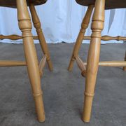 Chaise de salle à manger de style Windsor vintage : cuisine de ferme rustique