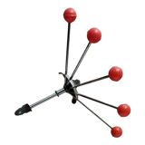 Space Age wall coat rack