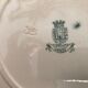 Round dish Gien porcelain Iron earth "Venice"