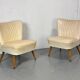 Vintage Artifort cocktail lounge chairs, 1950s, set of 2.
