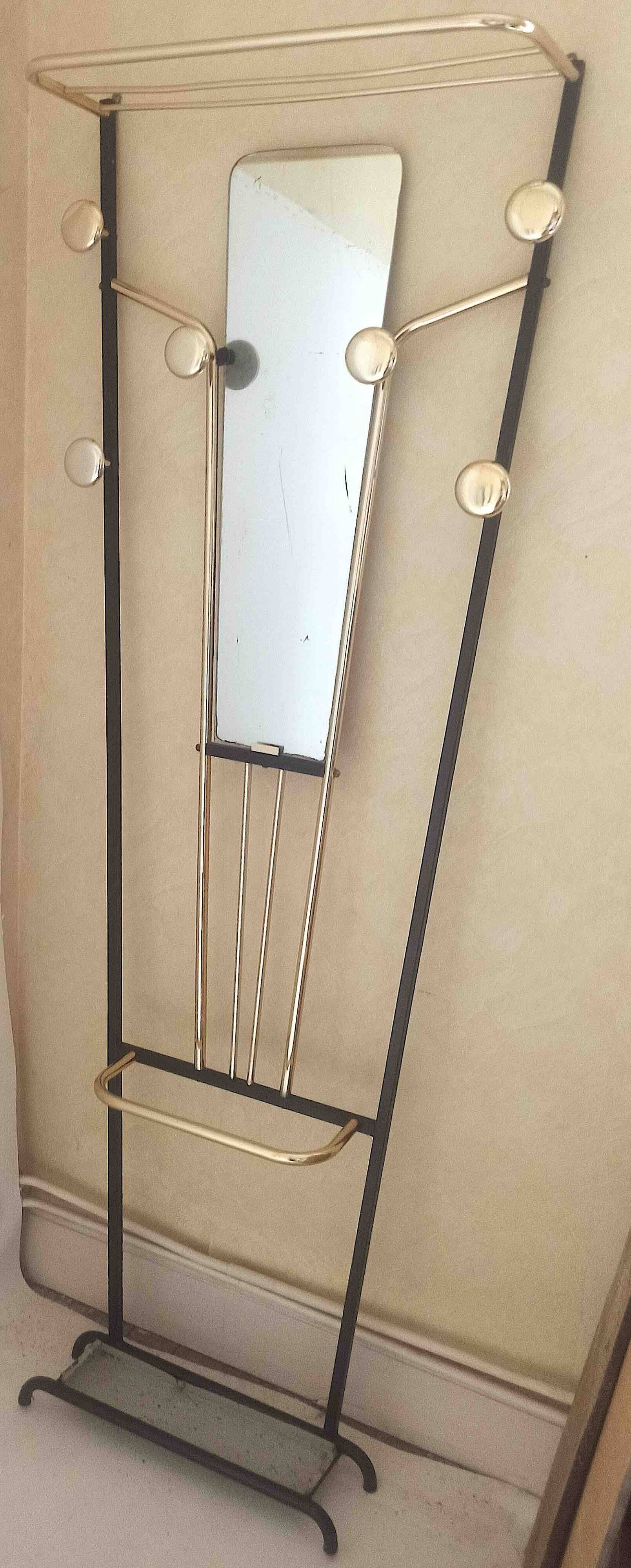 50s cloakroom wall hook Height 177.3 cm