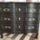 Commode noire