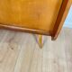 Meuble à chaussure vintage en bois, 1960