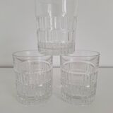 Vintage Préfontaines whiskey glasses