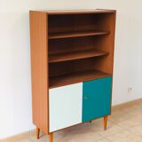 Vintage teak library 1970