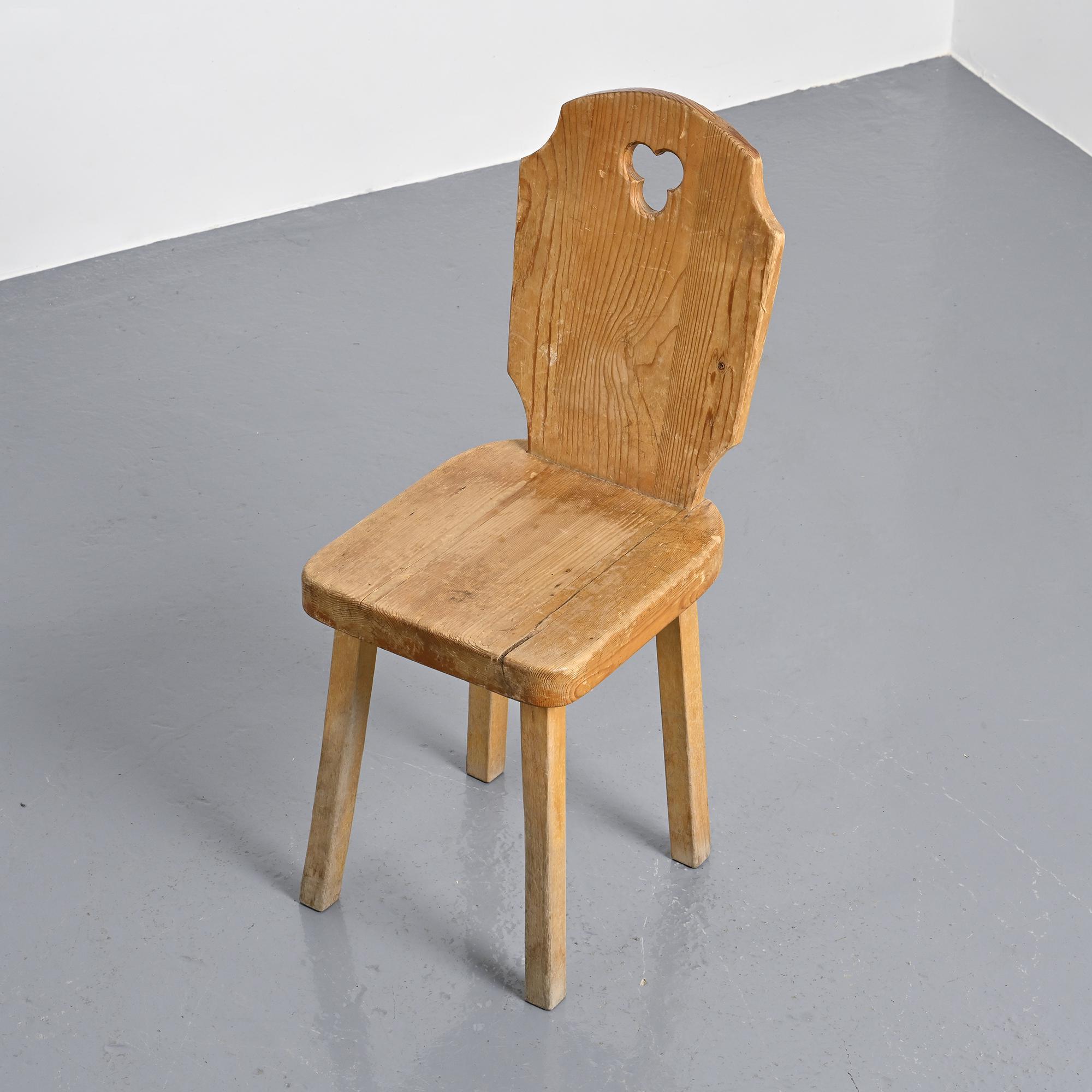 Chaise par René Martin, vers 1960