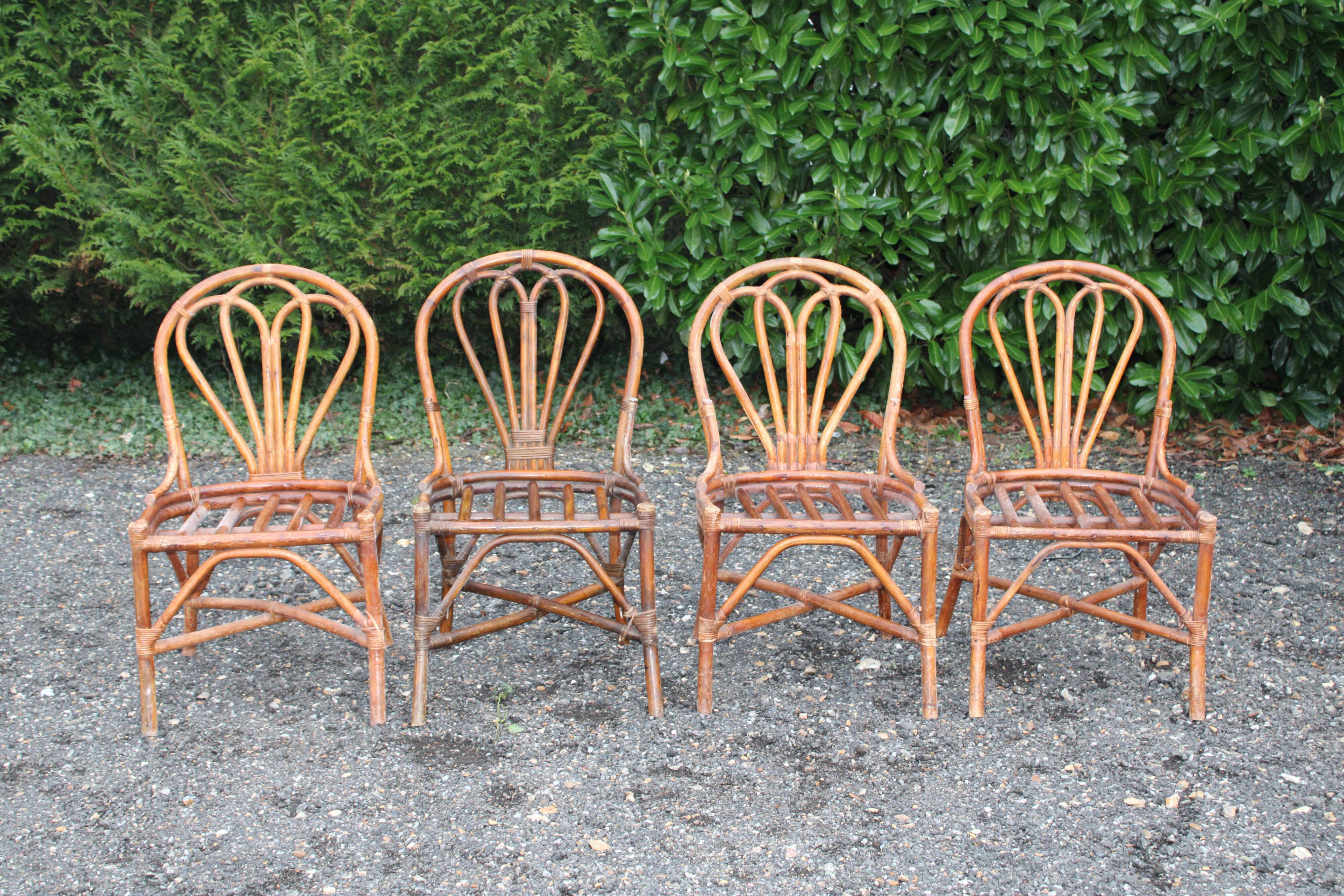 Rattan chairs