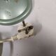Former green aluminum metal lay desk lamp - year 60 - 70 - works