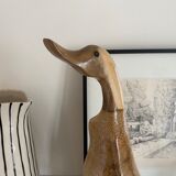 Decorative wooden duck