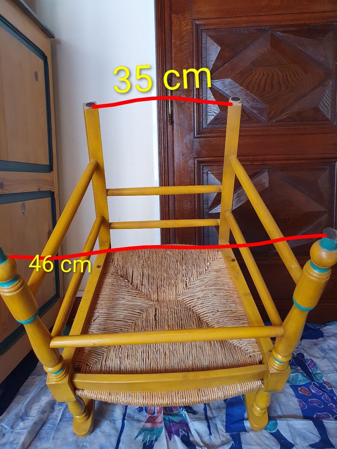 Provençal style GERBE armchair