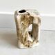 Petit vase vintage en céramique Marei - vase bloc - lave grasse - Allemagne de l'Ouest