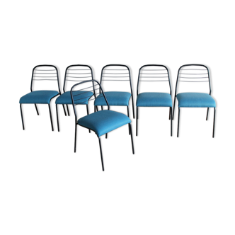 Set of 6 chairs 50s