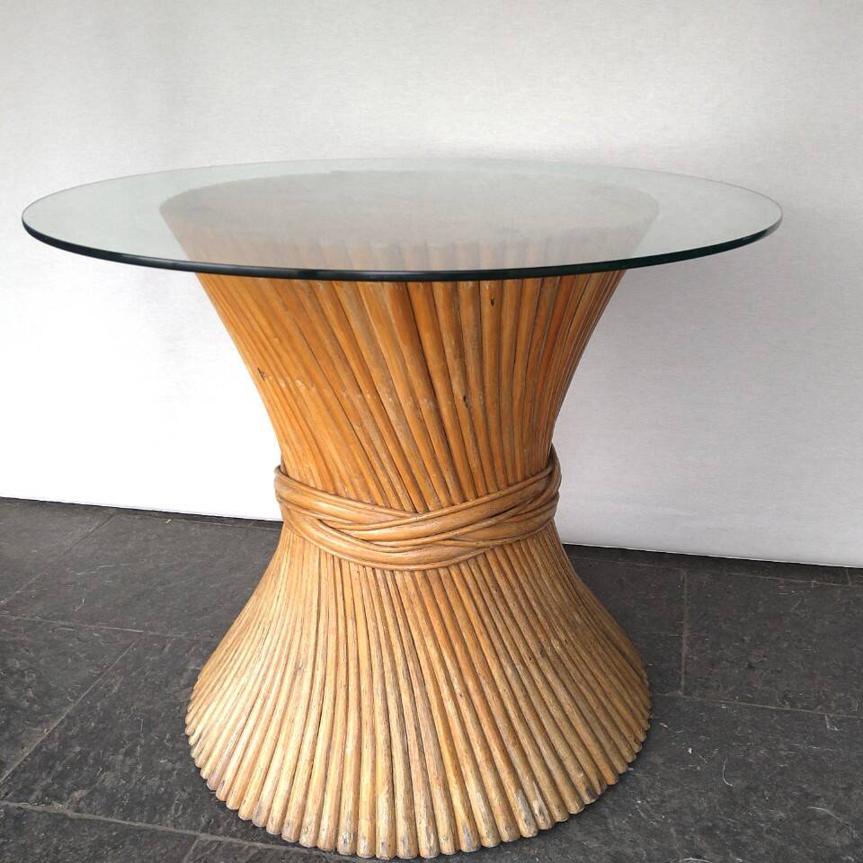 Design dining table "Wheat Sheaf" by John and Elinor McGuire