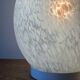 Glass egg lamp duo