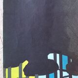 Old poster SNCF La Côte Basque J. Jacquelin 1964