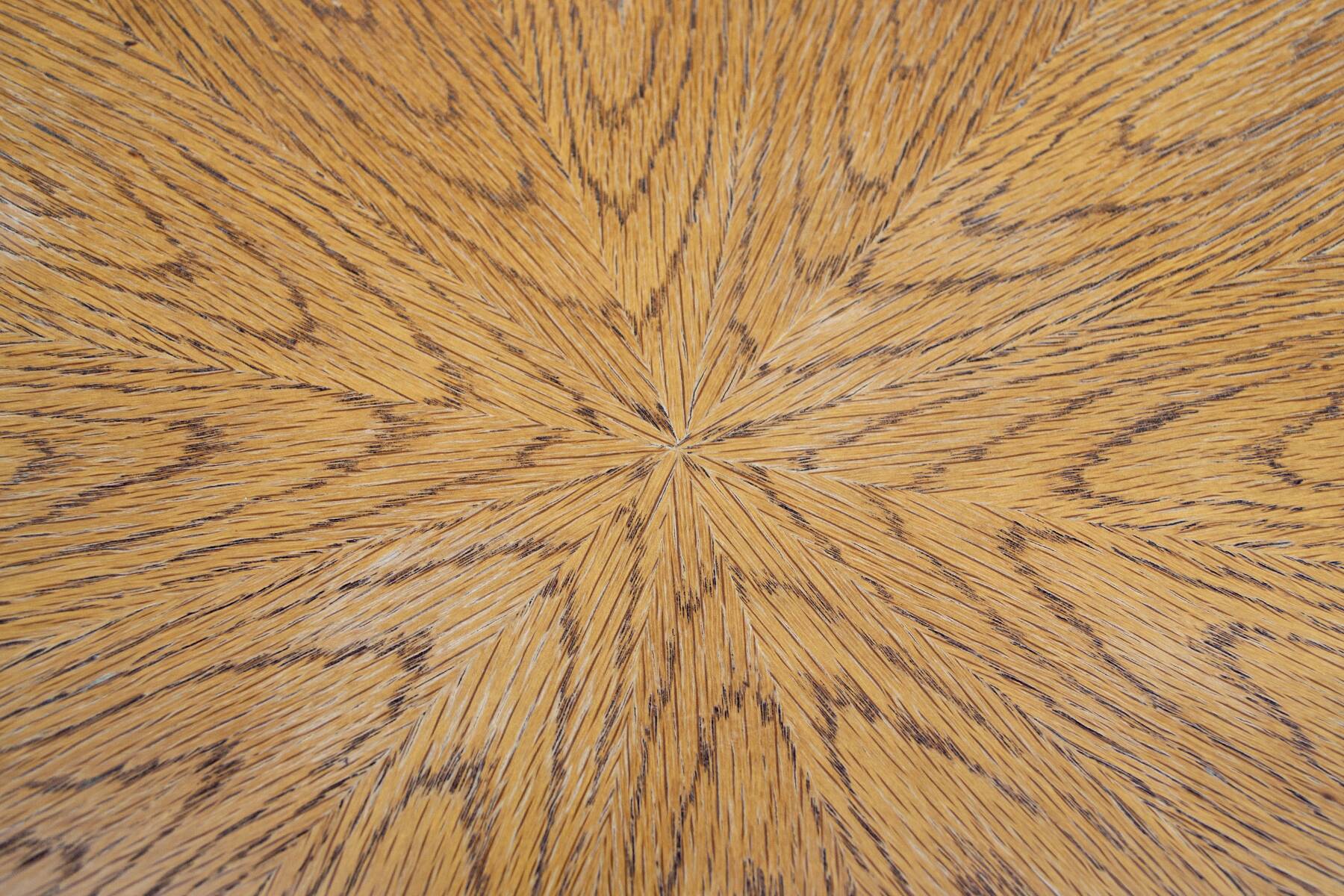 Struttura in ottone lavorato e piano in legno Italia, 1970