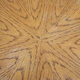 Struttura in ottone lavorato e piano in legno Italia, 1970