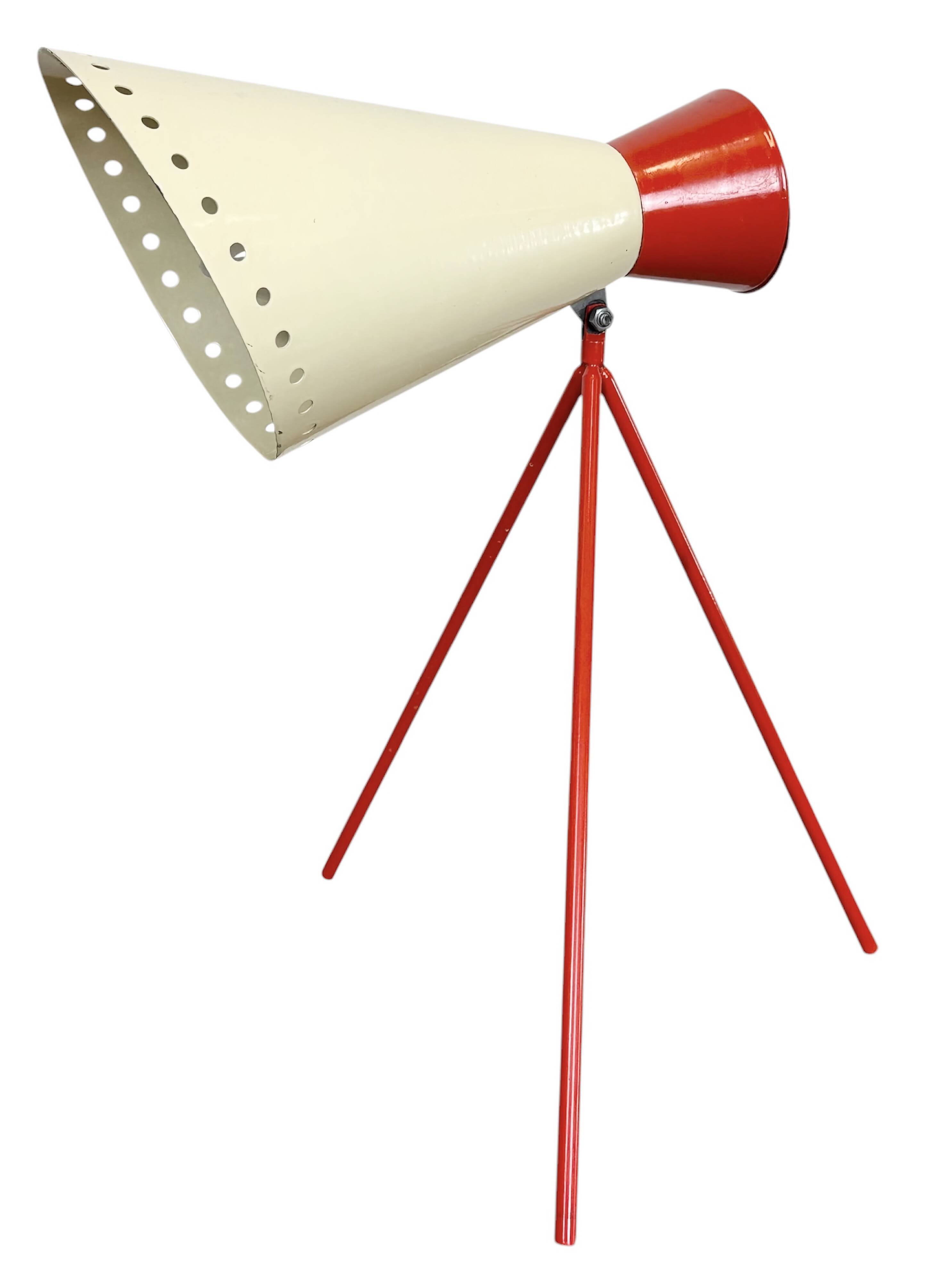 Vintage Midcentury Table Lamp by Josef Hůrka for Napako, 1950s