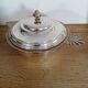 Art Deco silver metal vegetable dish