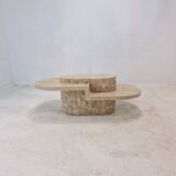 Mactan or Fossil Stone Coffee Table by Magnussen Ponte, 1980s