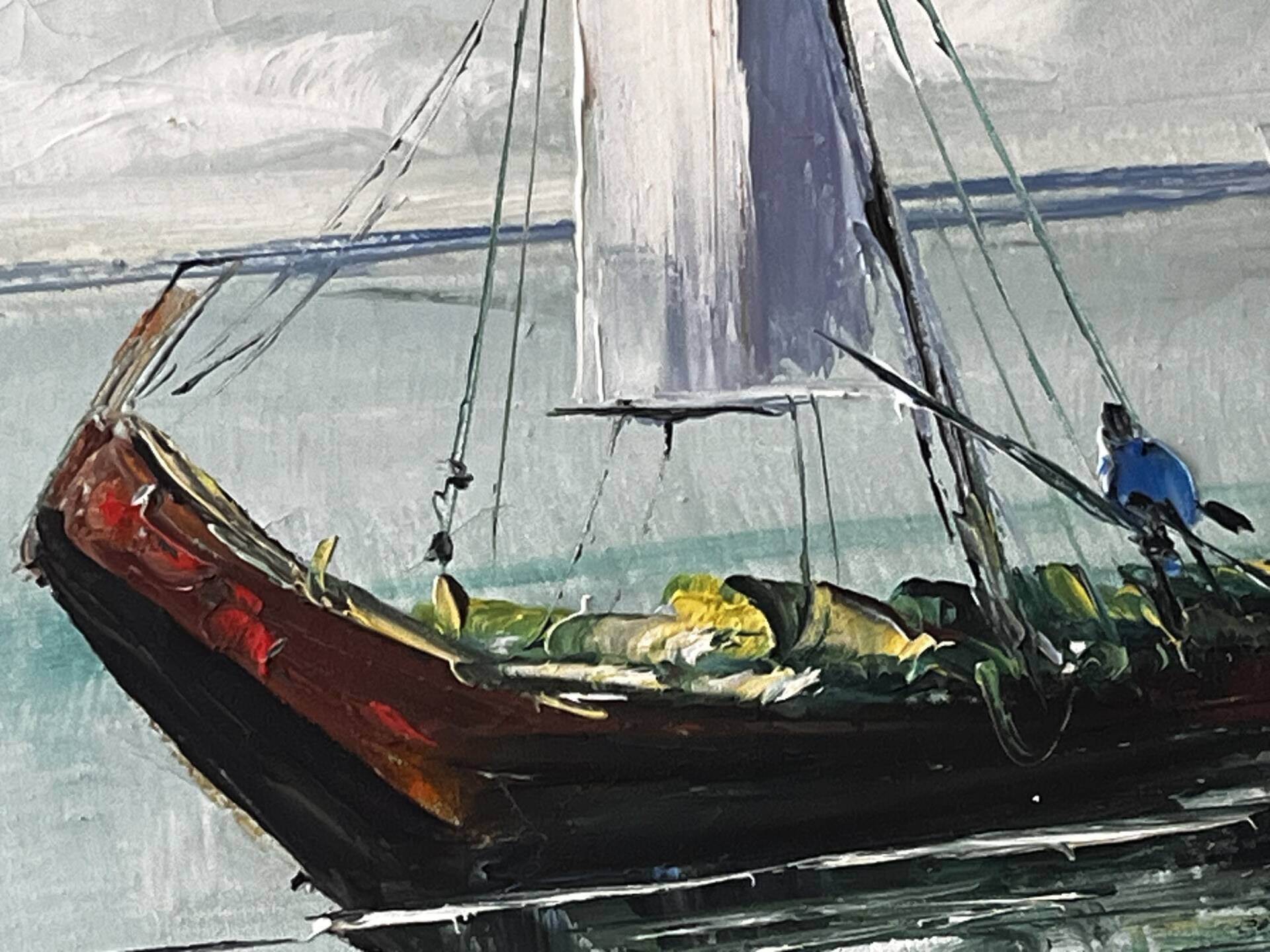 Huile sur toile
