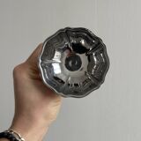 6 stainless steel footed bowls, Letang Remy style