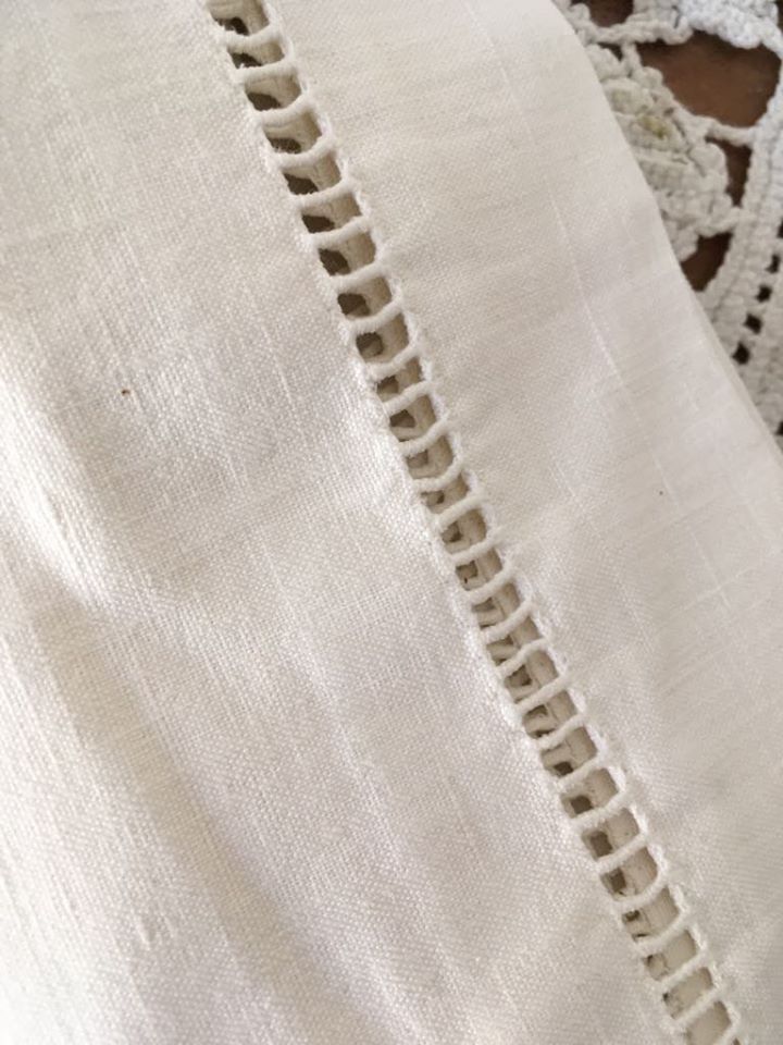 Pair of pillow cases pillow d old monogrammed L D.